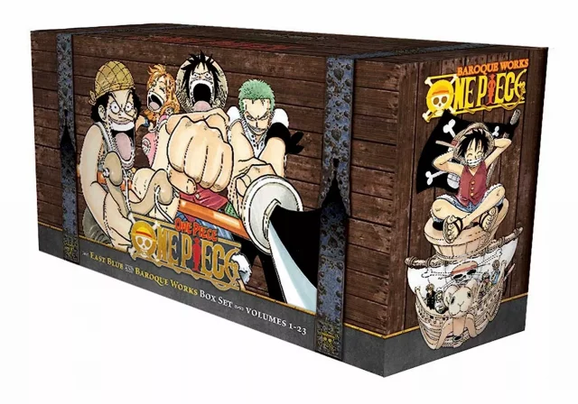 Komiks One Piece: East Blue and Baroque Works - Complete Box Set 1 (vol. 1-23) ENG