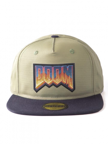 Kšiltovka Doom: Eternal - Retro Logo Snapback