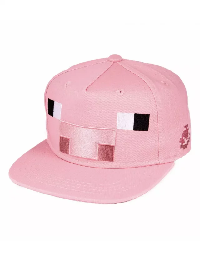 Kšiltovka Minecraft - Pig