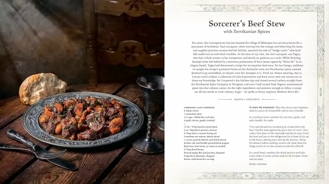 Kuchařka The Witcher: The Official Cookbook