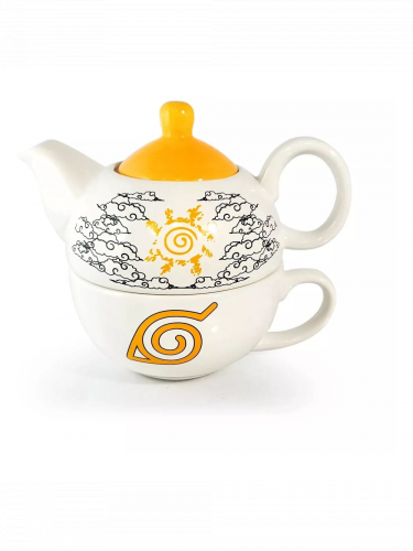 Čajový set Naruto Shipuden - Konoha Tea Set (konvička + hrnek)