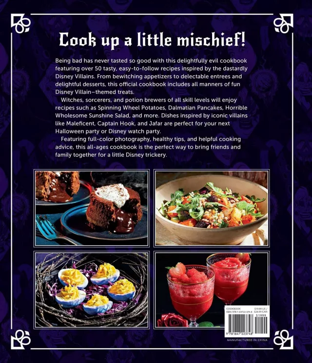 Kuchařka Disney - Disney Villains Devilishly Delicious Cookbook