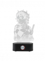 Lampada LED Tanjiro Kamado (Demon Slayer) – Effetto 3D, Luci RGB, Ricaricabile USB, Luce Notturna
