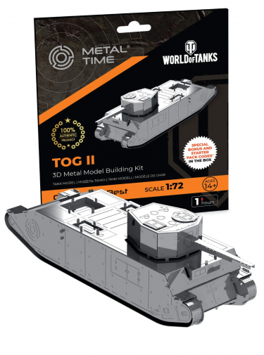 Stavebnice World of Tanks - TOG2 (kovová)