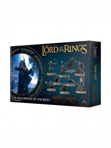 Desková hra The Lord of the Rings - Middle-Earth Strategy Battle Game - The Fellowship of the Ring (9 figurek)