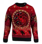 Vánoční svetr Game of Thrones - Targaryen Logo Jumper - Hra o trůny