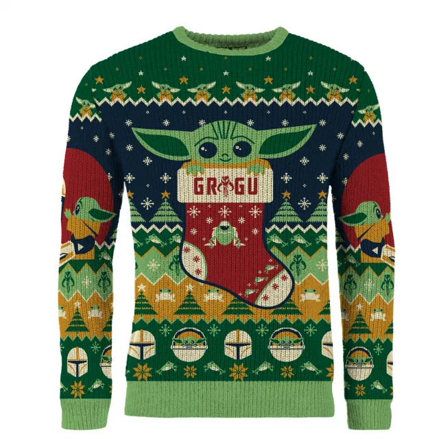 Vánoční svetr Star Wars - Baby Yoda Jumper - Disney