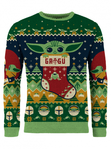 Vánoční svetr Star Wars - Baby Yoda Jumper