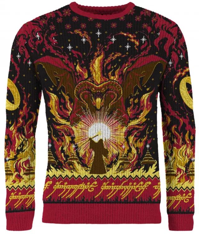 Vánoční svetr The Lord of the Rings - Balrog Christmas Jumper