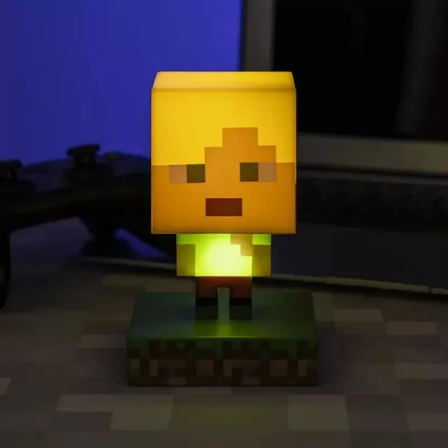 Lampička Minecraft - Alex