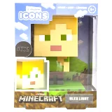 Lampička Minecraft - Alex