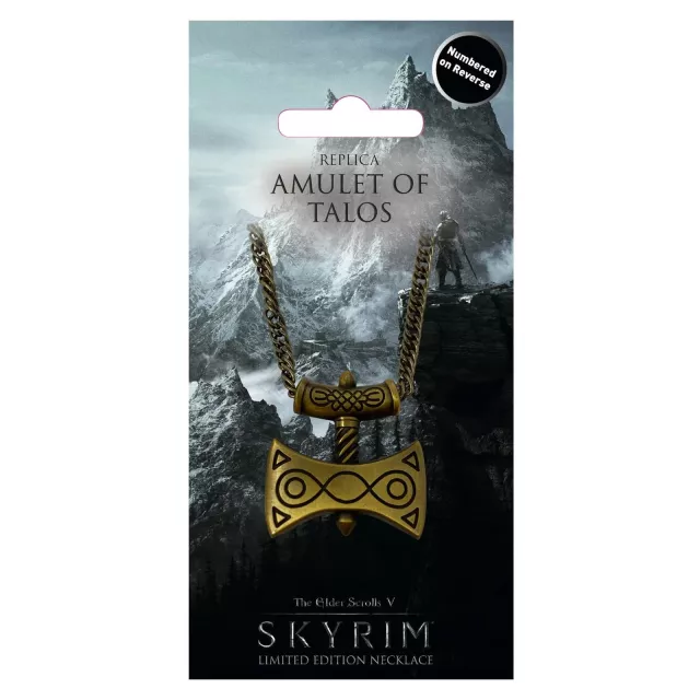 Náhrdelník Skyrim - Amulet of Talos Limited Edition - The Elder Scrolls