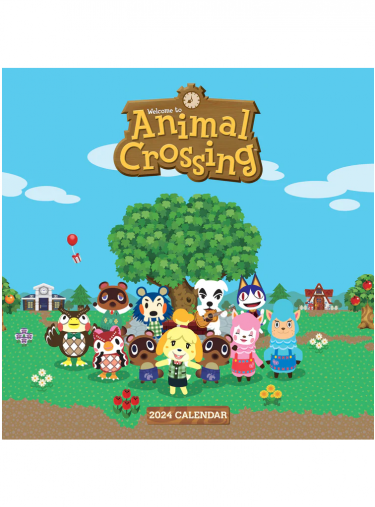 Kalendář Animal Crossing 2024
