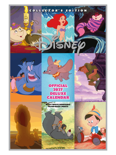 Kalendář Disney Classics Deluxe - Quotes 2027 (A3)