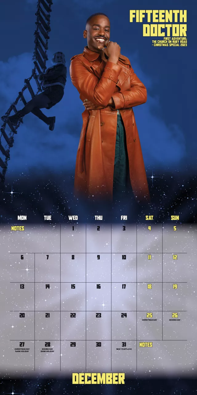 Kalendář Doctor Who Classic Edition 2027