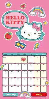 Kalendář Hello Kitty & Friends 2027