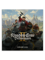 Kalendář Kingdom Come: Deliverance II 2026 (nástěnný) ENG