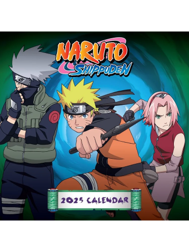 Kalendář Naruto Shippuden 2025