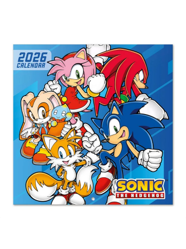 Kalendář Sonic the Hedgehog 2026