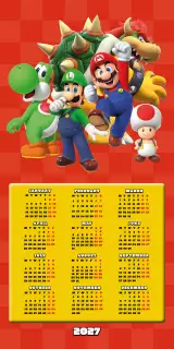 Kalendář Super Mario 2027