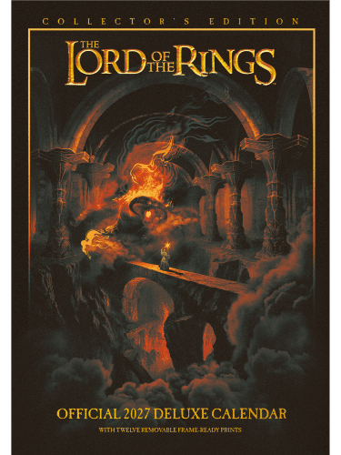 Kalendář The Lord of the Rings Deluxe 2027 (A3)
