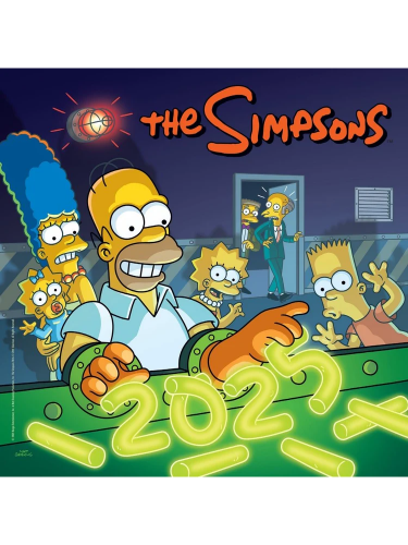 Kalendář The Simpsons 2025