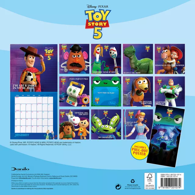 Kalendář Toy Story 5 (2027)