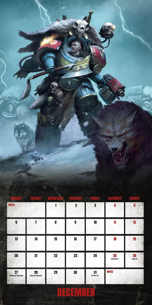 Kalendář Warhammer 40,000 (2027)