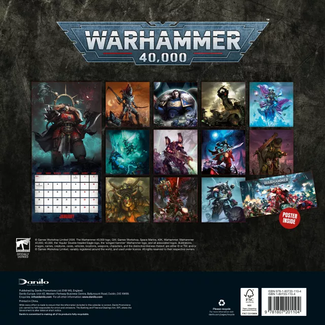 Kalendář Warhammer 40,000 (2027)