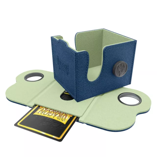 Krabička na karty Dragon Shield - Lock System Dragon Box 100+ - Blue & Mint - Krabičky na karty