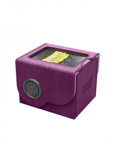 Krabička na karty Dragon Shield - Lock System Dragon Box 100+ - Purple & Frost