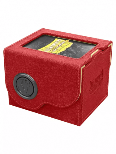Krabička na karty Dragon Shield - Lock System Dragon Box 100+ - Red & Lemon