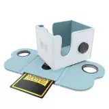 Krabička na karty Dragon Shield - Lock System Dragon Box 100+ - White & Aqua - Krabičky na karty