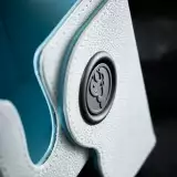 Krabička na karty Dragon Shield - Lock System Dragon Box 100+ - White & Aqua - Krabičky na karty