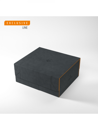 Krabička na karty Gamegenic - Games Lair 600+ Convertible Black Orange