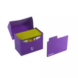 Krabička na karty Gamegenic - Side Holder 80+ Purple