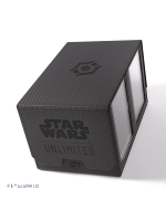 Krabička na karty Gamegenic -  Star Wars: Unlimited Double Deck Pod Black