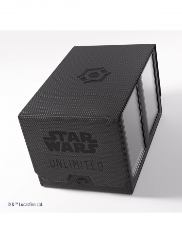 Krabička na karty Gamegenic -  Star Wars: Unlimited Double Deck Pod Black