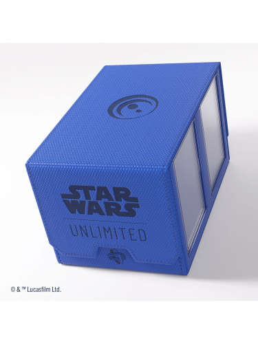 Krabička na karty Gamegenic -  Star Wars: Unlimited Double Deck Pod Blue