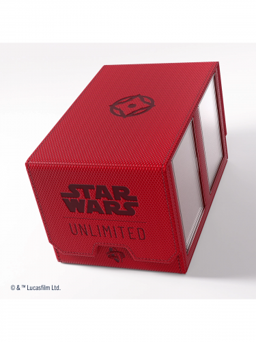 Krabička na karty Gamegenic -  Star Wars: Unlimited Double Deck Pod Red