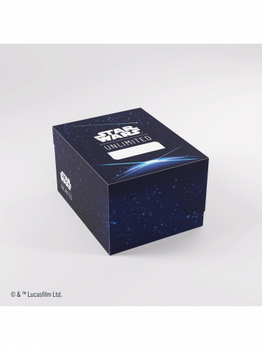 Krabička na karty Gamegenic - Star Wars: Unlimited Soft Crate Card Back Blue