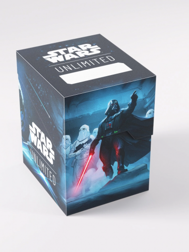 Krabička na karty Gamegenic - Star Wars: Unlimited Soft Crate Darth Vader