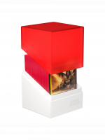 Krabička na karty Ultimate Guard - Boulder Deck Case Red/White (100+)