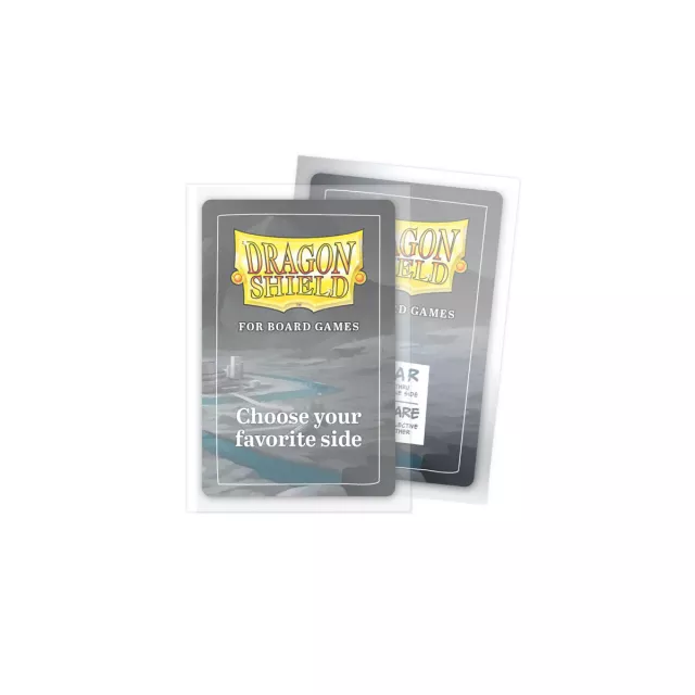 Obaly na karty Dragon Shield - Board Game Sleeves American Mini Clear/Non-Glare (100 ks)