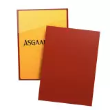 Ochranné obaly na karty Dragon Shield - Asgaardian Sleeve: Fiery Red Standard (104 ks)