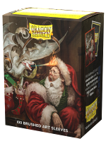 Ochranné obaly na karty Dragon Shield - Brushed Art Christmas 2021 (100 ks)