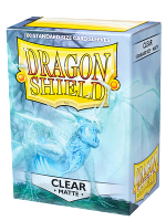 Ochranné obaly na karty Dragon Shield - Standard Sleeves Matte Clear (100 ks)
