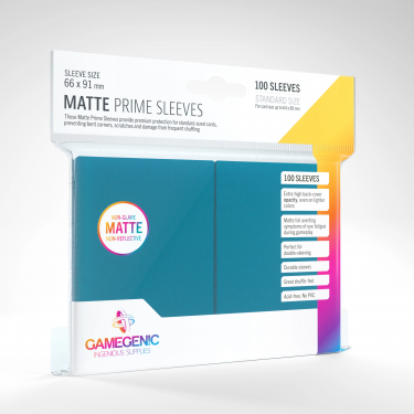 Ochranné obaly na karty Gamegenic - Prime Sleeves Matte Blue (100 ks)