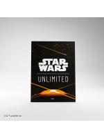 Ochranné obaly na karty Gamegenic - Star Wars: Unlimited Art Sleeves Card Back Orange (62 ks)