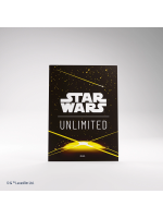 Ochranné obaly na karty Gamegenic - Star Wars: Unlimited Art Sleeves Card Back Yellow (62 ks)